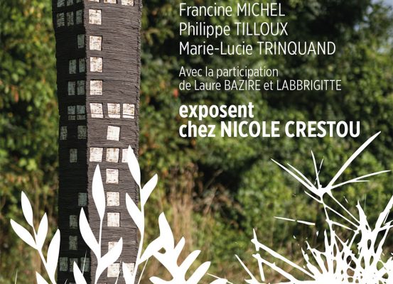 Affiche exposition Nicole Crestou